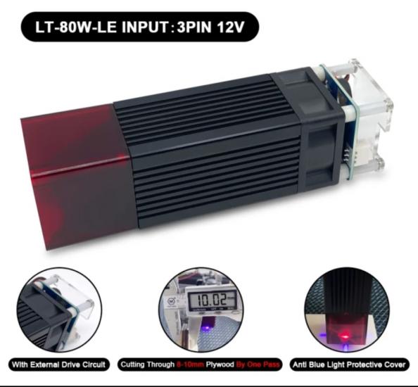 80w Lazer Modülü